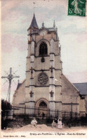 80 - Somme -  CRECY En PONTHIEU - L Eglise - Vue Du Clocher - Crecy En Ponthieu