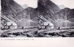 31 - Haute Garonne - LUCHON - Le Lac D Oo -   Carte Stereoscopique  - Luchon