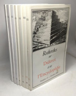 Recherches Sur Diderot Et Sur L'encyclopédie Revue Semestrielle - 7 Numéros: 1 (1986) + 3 (1987) + 4 (1988) + 8 (1990) + - Diccionarios