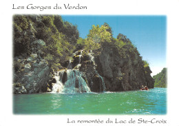 04-GORGES DU VERDON LE LAC DE SAINTE CROIX-N°4195-D/0057 - Sonstige & Ohne Zuordnung