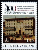 2022 - Vaticano 1931 Ambasciata Di Spagna  +++++++++ - Ongebruikt