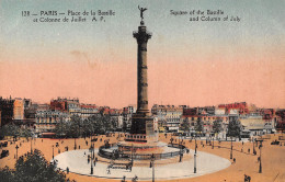 75-PARIS PLACE DE LA BASTILLE-N°5143-B/0147 - Other & Unclassified