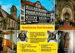 72725766 Bad Hersfeld Stadtkirche Dekanatsgebaeude Altar Kanzel Schlussstein Hei - Bad Hersfeld