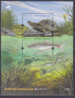 2021 Portugal 4712-4713/B473 Europa Cept / Marine Fauna - 2021