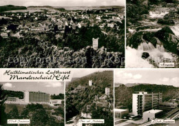 72725736 Manderscheid Eifel Panorama Horngraben LVA Sanatorium Ober Und Niederbu - Manderscheid