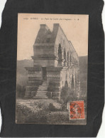 129034         Francia,    Nimes,   Le  Pont  Du  Gard,  La  Coupure,   VG   1911 - Nîmes