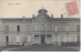 CPA France   CP France  Nouvelle Aquitaine 17 Charente Maritime  Jonzac  L’Hôpital Oblitérée Le 5 Avril 1904 - Jonzac