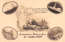 55-JOURNEES NATIONALES DE JUILLET 1929-N°5143-G/0253 - Sonstige & Ohne Zuordnung