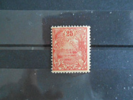 NOUVELLE-CALEDONIE YT 117 NOUMEA 25c. Rouge S.jaune** - Unused Stamps