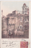 ITALIE - ITALIA - LIGURIA  - SAN REMO - PORTE DE SAINT JOSEPH - 1885 - San Remo