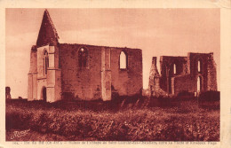 17-ILE DE RE RUNES ABBAYE DE SAINT LAURENT DES CHATELIERS-N°5144-C/0185 - Ile De Ré