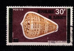 - DJIBOUTI - 1977 - YT N° 446 - Oblitéré - Surcharge Sur Territoire Des Afars Et Issacs - Dschibuti (1977-...)