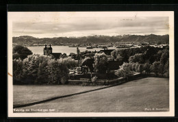 AK Tutzing A. Starnberger See, Ortsansicht Aus Der Vogelschau  - Tutzing