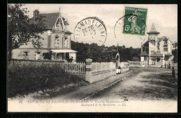 CPA Tessé-la-Madeleine, Boulevard De La Madeleine  - Altri & Non Classificati