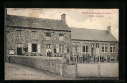 CPA Juvigny-sous-Andaine, Ecole Des Garcons  - Juvigny Sous Andaine