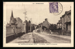 CPA La Chapelle-Moche, Le Bourg, Route De Couterne  - Autres & Non Classés