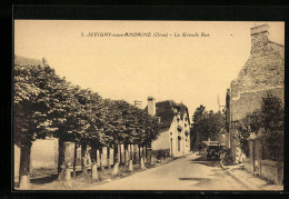 CPA Juvigny-sous-Andaine, La Grande Rue  - Juvigny Sous Andaine