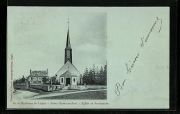 CPA Saint-Ouen-sur-Iton, Eglise Et Presbytere  - Autres & Non Classés