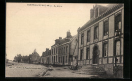 CPA Sainte-Gauburge, La Mairie  - Autres & Non Classés