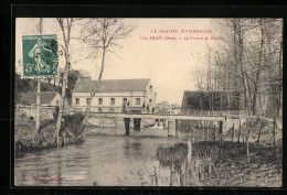 CPA Villeray, Le Pont Et Le Moulin  - Autres & Non Classés