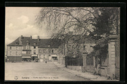 CPA Longny, Partie De La Place De La Mairie  - Autres & Non Classés