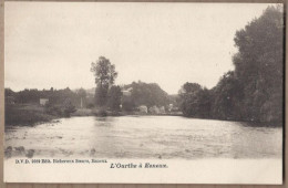 CPA BELGIQUE - ESNEUX - L'Ourthe à Esneux - TB POLAN Coutrs D'eau + Maisons - Esneux