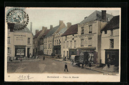 CPA Remalard, Place Du Marche  - Remalard