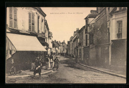 CPA Regmalard, Rue De L`Eglise  - Autres & Non Classés