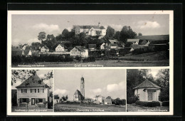 AK Wildenberg, Ortsansicht Mit Schloss, Kaufhaus Köglmaler, Pfarrkirche, Krieger-Gedächtniskapelle  - Other & Unclassified