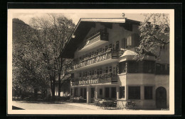 AK Bayrischzell, Gasthof Zur Post Und Bräustüberl Am Wendelstein, Bes. Hans Högner  - Other & Unclassified