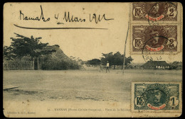 Haute Guinée Française KANKAN Place De La Résidence 1912 G Et C - Guinee