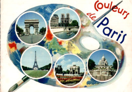CPSM Couleurs De Paris - Sonstige & Ohne Zuordnung