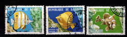 - DJIBOUTI - 1978 - YT N° 488 / 490 - Oblitérés - Poissons - Gibuti (1977-...)