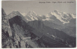 Schynige Platte - Eiger, Mönch Und Jungfrau - (Schweiz/Suisse/Switzerland) - 1922 - Interlaken