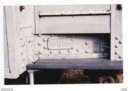 PHOTO TRAINS Wagon Plaque De Marquage PLM Non Datée - Treinen