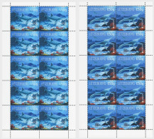 Luxembourg 2024 Europa CEPT Undewater Fauna Set Of 2 Sheetlets MNH - Prehistorics