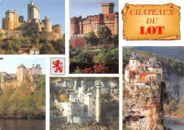 46-LOT LES CHATEAUX-N°4199-A/0231 - Autres & Non Classés