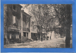 07 ARDECHE - SOYONS Route De Valence Et La Grande Rue, Cafés Du Centre Et De La Poste (voir Description) - Other & Unclassified