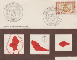 Enveloppe  FDC   1er  Jour   WALLIS  Et  FUTUNA    15éme  Anniversaire   Déclaration  Des  Droits  De  L' Homme    1963 - FDC