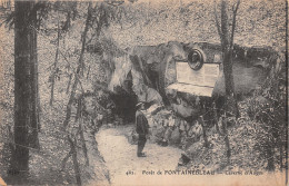 77-FONTAINEBLEAU LA FORET-N°5145-G/0231 - Fontainebleau