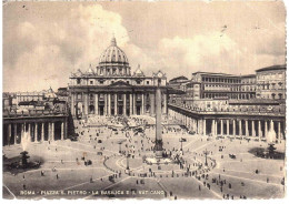 CARTOLINA VATICANO CON ANNULLO TARGHETTA LOTTERIA AGNANO - Vaticano (Ciudad Del)