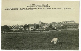 Le Mâconnais Illustré - Vue Générale De Saint Huruge (avec Texte Descriptif) Vache Au Pré - Pas Circulé - Other & Unclassified