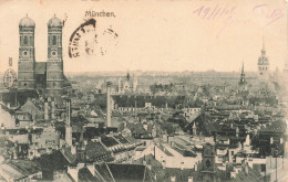 ALLEMAGNE - Munchen - Vue Sur Une Partie De La Ville - Vue Générale - Carte Postale Ancienne - München