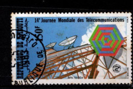 - DJIBOUTI - 1982 - YT N° 553 - Oblitéré -  Télécoms - Gibuti (1977-...)