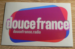 THEME RADIO : AUTOCOLLANT DOUCE FRANCE - Stickers