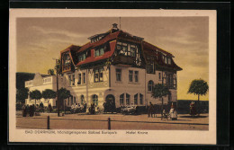 AK Bad Dürrheim, Partie Am Hotel Krone  - Bad Duerrheim