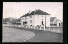 AK Freiburg I. Br., DJK-Kreislehrstätte Baden Mit St. Bernhards-Stadion  - Autres & Non Classés