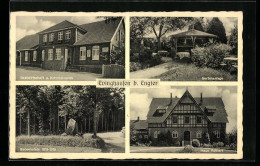 AK Evinghausen Bei Engter, Haus Rothert, Gasthaus-Kolonialwaren Klussmann Mit Gartenanlage  - Sonstige & Ohne Zuordnung