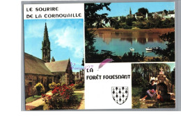 LA FORET FOUESNANT 29 - L'église Dominant L'Anse Costume Breton - La Forêt-Fouesnant