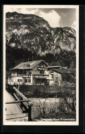 AK Garmisch, Hotel Haus Winterholler, Burgstrasse 54  - Autres & Non Classés